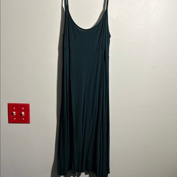 Rare vintage free people distressed slip midi Dress with crochet detail M FIRM - Picture 9 of 9